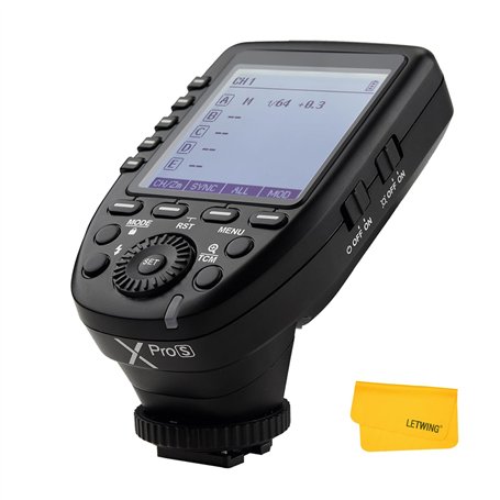 Godox XPro-S Déclencheur de Flash Transmetteur 2.4G sans Fil TTL HSS 1/8000s 32 Canaux 16 Groupes Support Flash Automatique pour