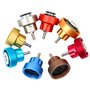 FreeTec Testeur de Pression d'essence 14pc Kit de testeur de Fuite de Pression de Pompe de radiateur