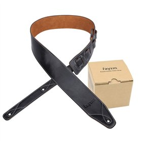 rayzm sangle de guitare et basse en doublure daim