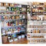 Rouleau Etiquettes Autocollantes,ilauke 60 * 30mm Etiquette Confiture Etiquettes Adhésives,1 Rouleaux 1000pcs Etiquette Cadeau A