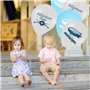 Kit Décoration Fête Voyage Bannière Let the Adventure Begin Ballons Topper Gâteau Cupcake Accessoires Anniversaire Aventure Déco