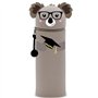 QRKPVHD Trousse Ecole 2 en 1 en Silicone Souple Kawaii - Porte-Plume