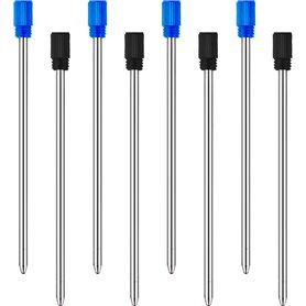 24 Pièces Recharges de Stylo à Bille pour Stylets Diamant Cristal