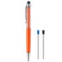 24 Pièces Recharges de Stylo à Bille pour Stylets Diamant Cristal, 2,75 Pouces (Encre Noire et Bleue)