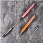 24 Pièces Recharges de Stylo à Bille pour Stylets Diamant Cristal, 2,75 Pouces (Encre Noire et Bleue)