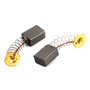 sourcing map Charbon Moteur Carbone Brosse CB408 12mm x 9mm x 6mm Électrique Outil Rechange Pièce 1 Paire