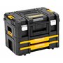 DeWalt - Caisse A Outil Transportable Coffret Kit Combo TSTAK Box Avec Modules II + IV - DWST1-70702 - Boite A Outils Vide Multi