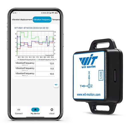 [Capteur de vibrations BLE] Module de vibrations intelligent WTVB01-BT50 Ar-duino