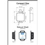 [Capteur de vibrations BLE] Module de vibrations intelligent WTVB01-BT50 Ar-duino, détecteur de vibrations 3 axes (amplitude + f