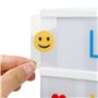 Lettres pour A4, EONANT 126 Lettres Colorées, Nombres, Symboles et Emojis pour la Taille Quadri A4 Lightbox