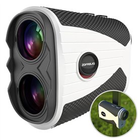 Télémètre de golf avec pente de 1 200 mètres de distance laser avec verrouillage des vibrations de mât de drapeau
