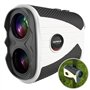 Télémètre de golf avec pente de 1 200 mètres de distance laser avec verrouillage des vibrations de mât de drapeau