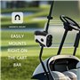 Télémètre de golf avec pente de 1 200 mètres de distance laser avec verrouillage des vibrations de mât de drapeau, grossissement