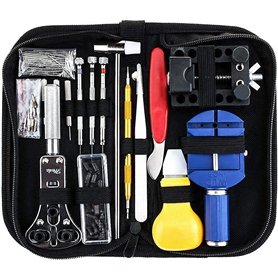 147 PCS Professional Watch Kit d'outils de réparation