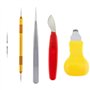 147 PCS Professional Watch Kit d'outils de réparation, Watch Back Case Holder ouvre Pin Link Remover Spring Bar Repair Kit d'out