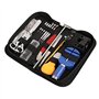 147 PCS Professional Watch Kit d'outils de réparation, Watch Back Case Holder ouvre Pin Link Remover Spring Bar Repair Kit d'out