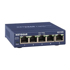 Netgear GS105UK 5-Port Gigabit Unmanaged Ethernet Switch