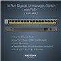 16 Ports PoE et Gigabit Ethernet Argent