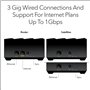 NETGEAR Nighthawk Système WiFi 6 en Maille à Trois Bandes (MK73S) - Routeur + 2 rallonges Satellites - Vitesse de 3 Gbps, Couver