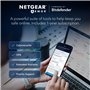 NETGEAR Nighthawk Système WiFi 6 en Maille à Trois Bandes (MK73S) - Routeur + 2 rallonges Satellites - Vitesse de 3 Gbps, Couver