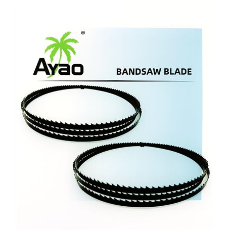 AYAO Lot de 2 lames de scie à ruban 1425 mm x 6