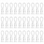 KAIYAYA 30 Pinces Accroche Torchon Crochet Torchon Cuisine en Métal Attache Torchon Cuisine Blanc Pince Torchon Cuisine Petit Pi