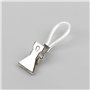 KAIYAYA 30 Pinces Accroche Torchon Crochet Torchon Cuisine en Métal Attache Torchon Cuisine Blanc Pince Torchon Cuisine Petit Pi
