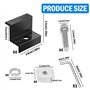 4 Pièces Support Panneau Solaire Kit Solaire kit Fixation Solaire en Z pour Photovoltaïque Camp