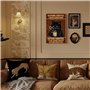 KAIYAYA Affiche Vintage Chat de Café,Plaque Metal Vintage Affiche Decoration Murale Decorative Deco Vintage Plaque Metal Decorat