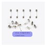 KOLACEN Car Inline Vis Type 6x30mm Porte-fusible 16 Awg Fil 10 Pcs + 80 Pcs Fusible En Verre Rapide Rapide 6 x 30 mm Kit Assorti