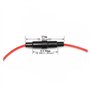 KOLACEN Car Inline Vis Type 6x30mm Porte-fusible 16 Awg Fil 10 Pcs + 80 Pcs Fusible En Verre Rapide Rapide 6 x 30 mm Kit Assorti