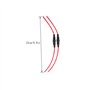 KOLACEN Car Inline Vis Type 6x30mm Porte-fusible 16 Awg Fil 10 Pcs + 80 Pcs Fusible En Verre Rapide Rapide 6 x 30 mm Kit Assorti