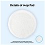 LTWHOME 22cm Replacement Soft de Remplacement Tampons de Vadrouille pour Bissell Spinwave 2039 Séries 2039A 2124 (Lot de 12)