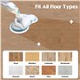 LTWHOME 22cm Replacement Soft de Remplacement Tampons de Vadrouille pour Bissell Spinwave 2039 Séries 2039A 2124 (Lot de 12)