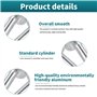 8 x 13 mm Bride Rivet Pop Tete Large pour Métal Bois Plastique (argenté)