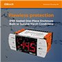 Elitech EK-3030E Régulateur de température numérique avec écran tactile, Thermostat à 2 relais, contrôle en sortie sortie réfrig