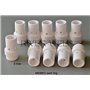RIVERWELD MIG MAG Buse Diffuseuse Gaz en Céramique 014.0023 pour torche de soudure 36KD MB36 CO2 10 pièces