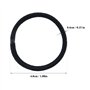 Meersee Lot de 100 élastiques à cheveux pour femme/fille - Bandeaux de queue de cheval - Chouchou Accessoires pour cheveux 4.5mm