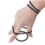 Meersee Lot de 100 élastiques à cheveux pour femme/fille - Bandeaux de queue de cheval - Chouchou Accessoires pour cheveux 4.5mm