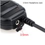 Retevis RS111 Talkie Walkie Microphone Haut-Parleur 2 Broches Microphone Compatible avec Talkie Walkie Retevis Retevis RT24 RT27