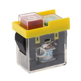 Machine de Bouton-Poussoir électromagnétique de Commutateur Magnétique Imperméable à CA 250V 6A a Vu Le Foret de Coupeur sur Off