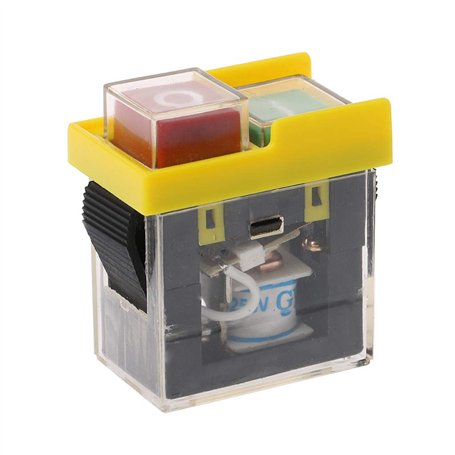 Machine de Bouton-Poussoir électromagnétique de Commutateur Magnétique Imperméable à CA 250V 6A a Vu Le Foret de Coupeur sur Off