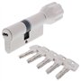 ABUS - EC550 Profil-Cylindre à bouton Longueur Z50/K40mm avec 5 Clés