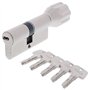 ABUS - EC550 Profil-Cylindre à bouton Longueur Z55/K40mm avec 5 Clés