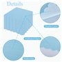 CEILIWEN Lot de 100 serviettes de table en papier de qualité supérieure - Bleu layette - 33 x 33 cm - Élégantes couleurs unies -