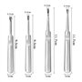 CODIRATO Kit Outils de Couture en Cuir DIY Cuir Kit Outils en Acier Inoxydable Outils Travail du Cuir pour DIY Artisanat Rainure