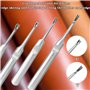 CODIRATO Kit Outils de Couture en Cuir DIY Cuir Kit Outils en Acier Inoxydable Outils Travail du Cuir pour DIY Artisanat Rainure