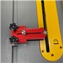 Guide de gabarit de scie à table long et fin pour répéter les coupes de bande étroite, fonctionne avec les scies de table, les r