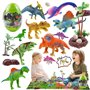 XUNIVERS Jouet Dinosaure avec Tapis de Jeu