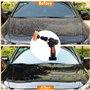 ZZQVIP 80mm Tampon de Polissage de Voiture, 32 PCS Kit Polissage Voiture, Pad Polissage Adaptateur de Perceuse et Tampons de Cir